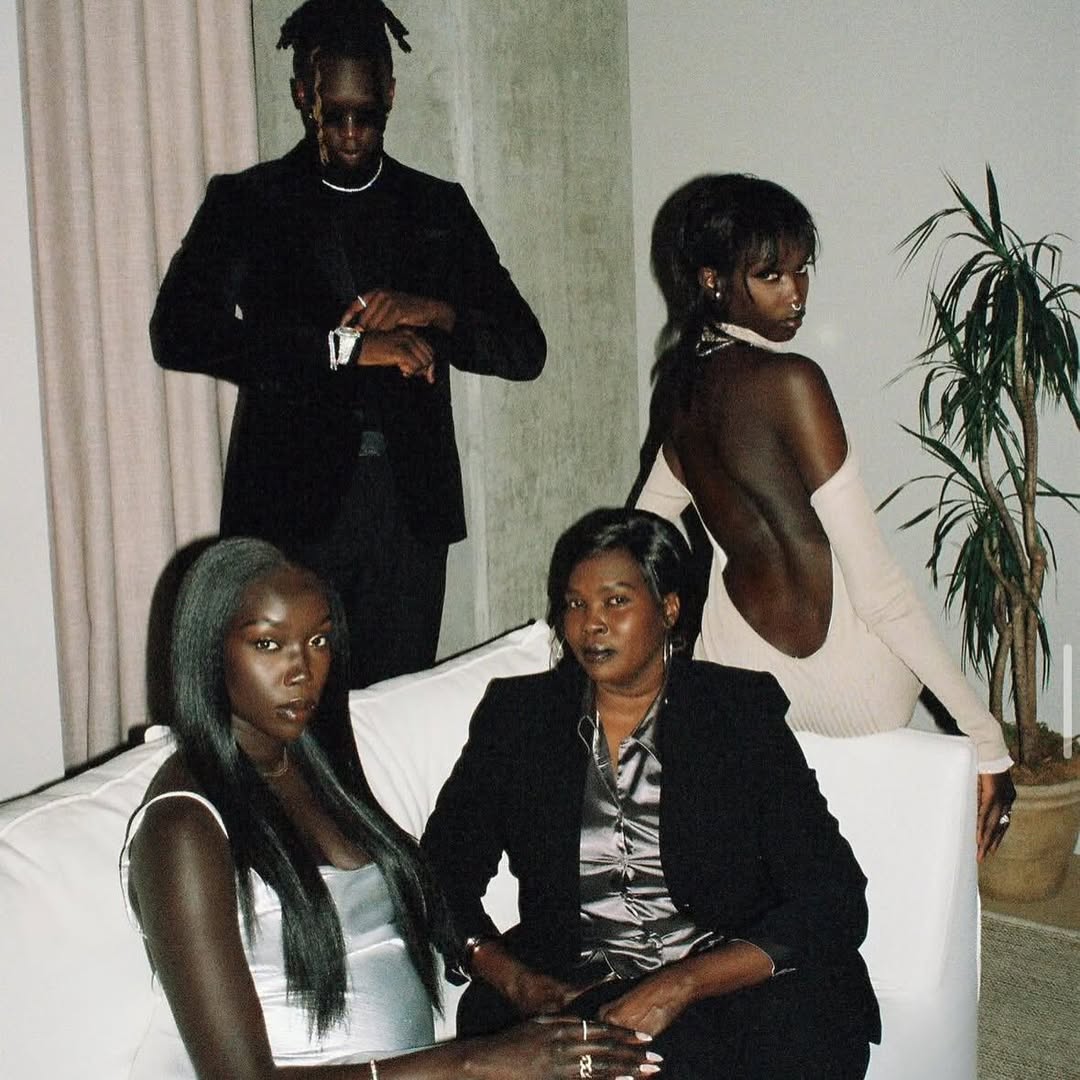 Anok Yai on the runway